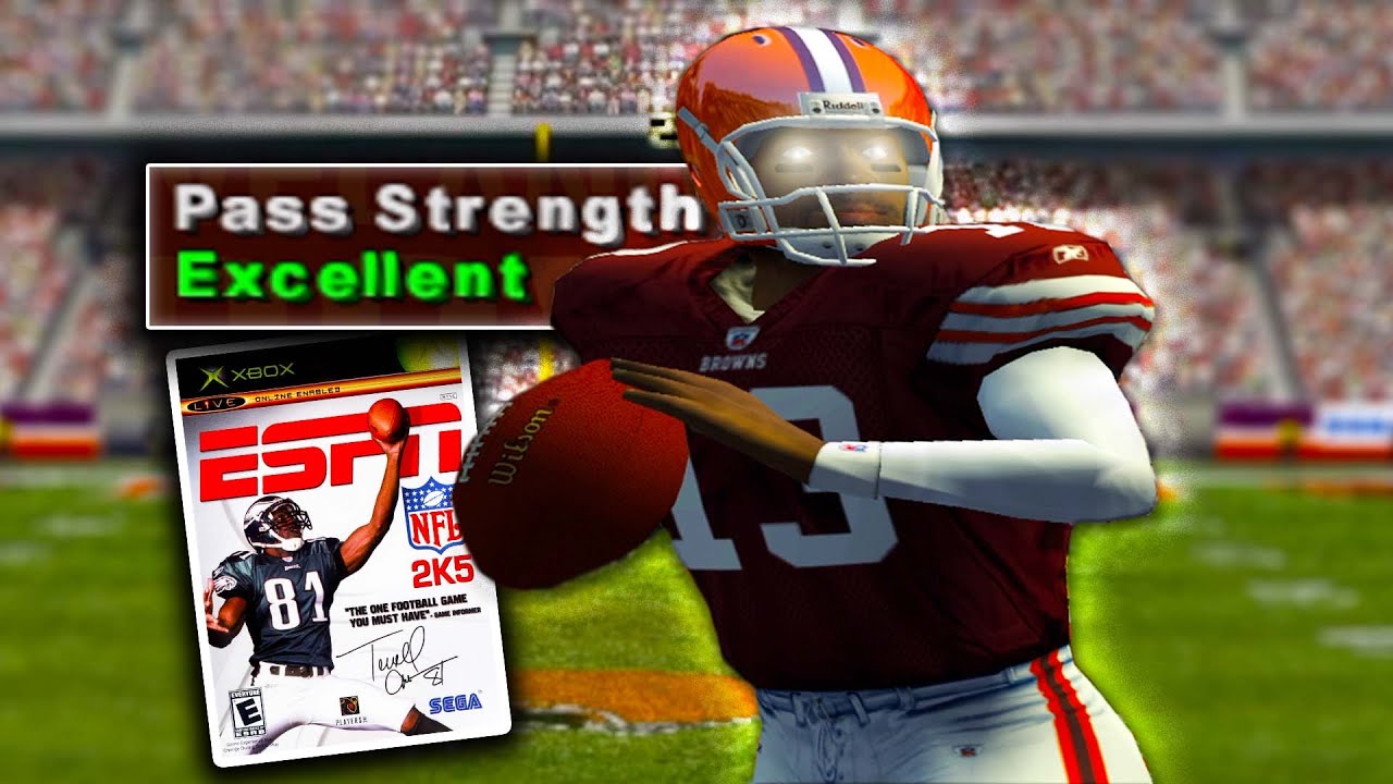 I drafted a football god in NFL 2K5