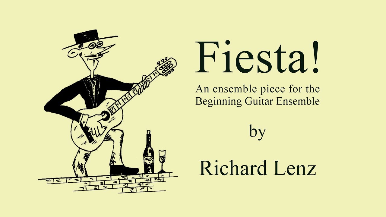 Fiesta! for Guitar Ensemble.