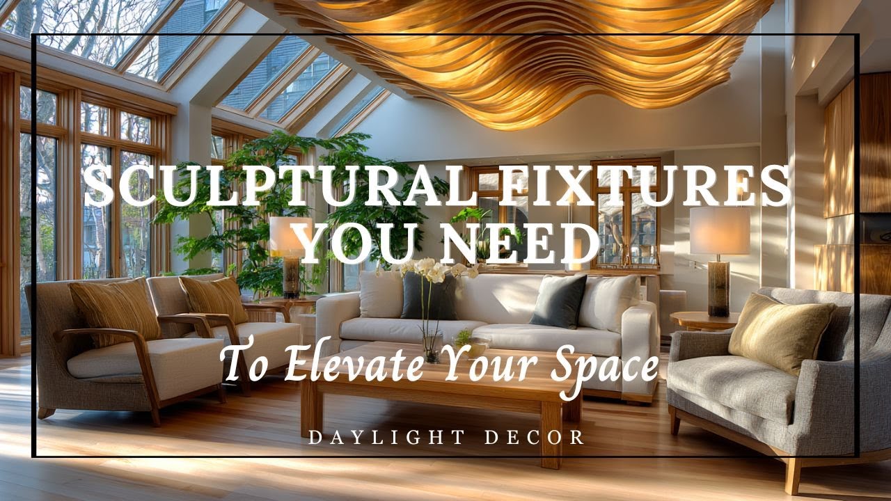 Sculptural Lighting in 2025 Brilliant Ideas to Add Drama to Luxury Modern Interiors!