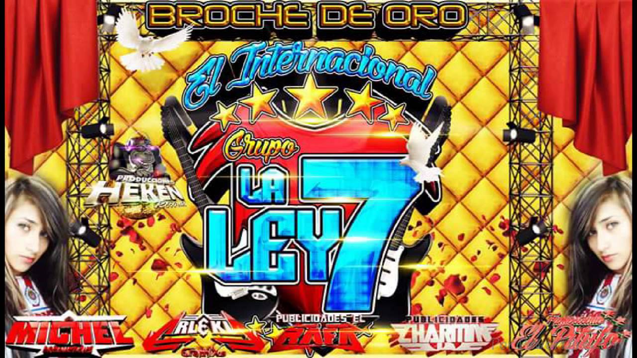 BROCHE DE ORO***LIMPIA***LA LEY 7 ☆☆☆