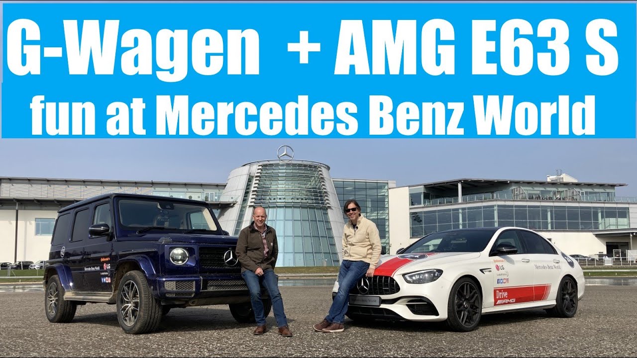 G-Wagen + AMG E63 S thrashed at Mercedes Benz World AND YOU CAN DO IT TOO!