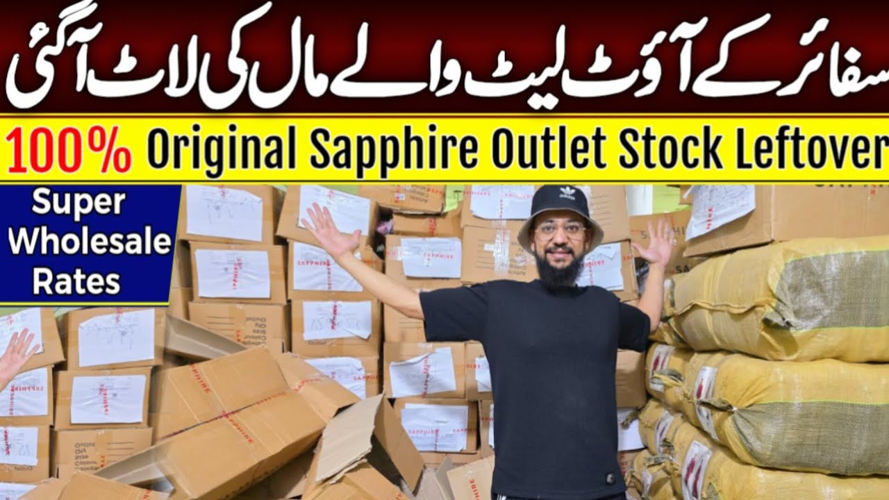 Original Sapphire Outlet Stock Leftover Laat | Super Wholesale | Brands Leftover Wholesale