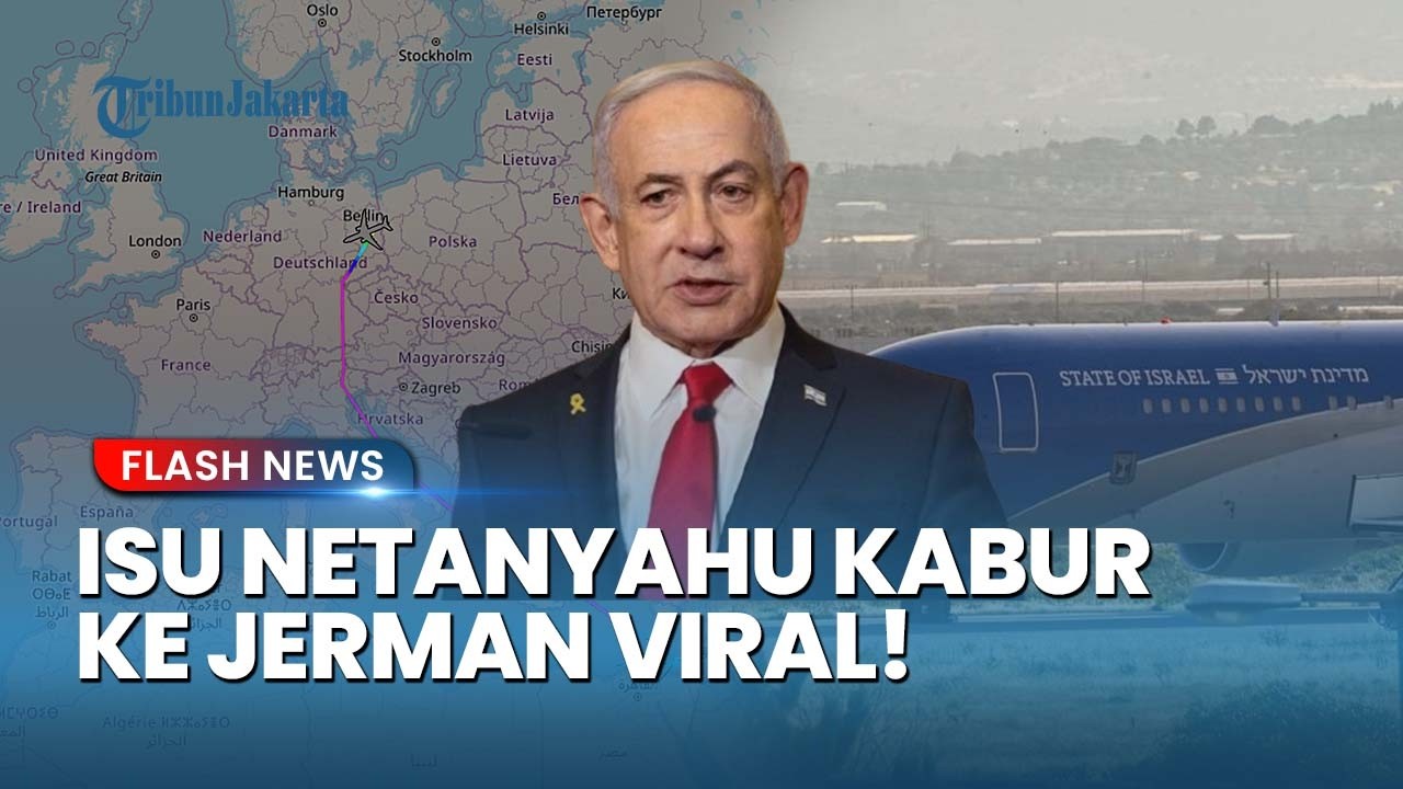 Heboh Isu Netanyahu Kabur ke Jerman Saat Israel Digempur, Fakta Sebenarnya Akhirnya Terungkap!