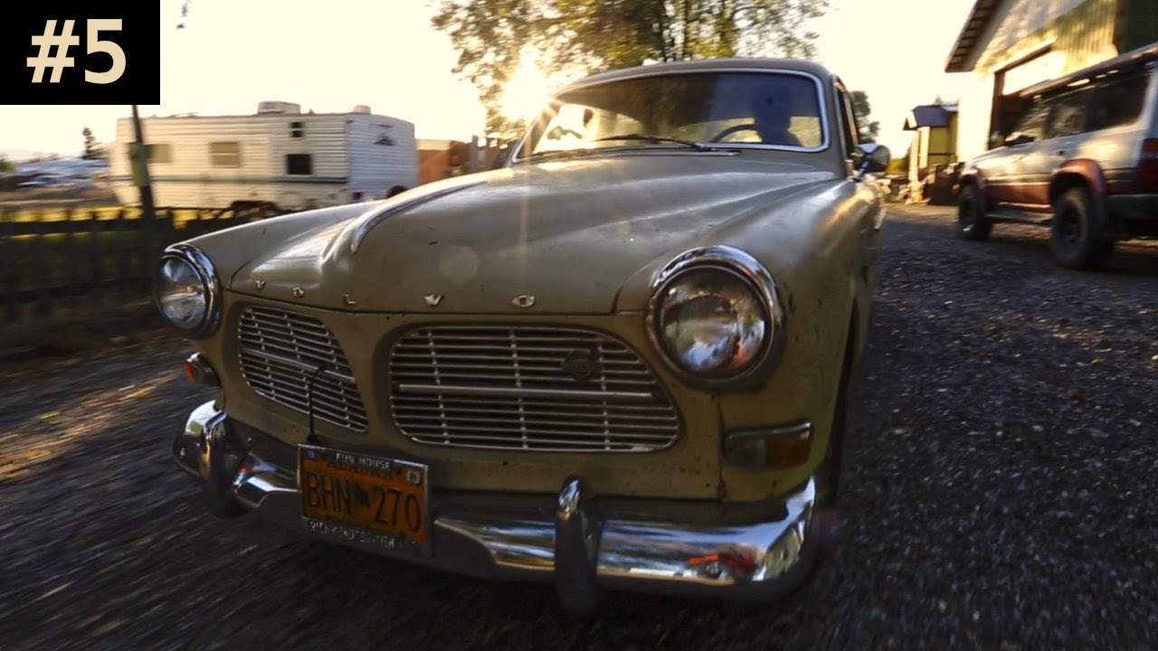 First Start in Many Years - Volvo Amazon 122S