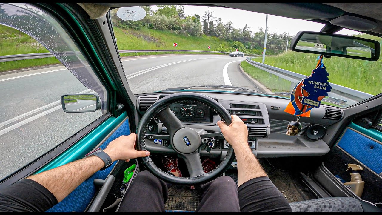 1995 Fiat Cinquecent | 31 HP | POV Test Drive