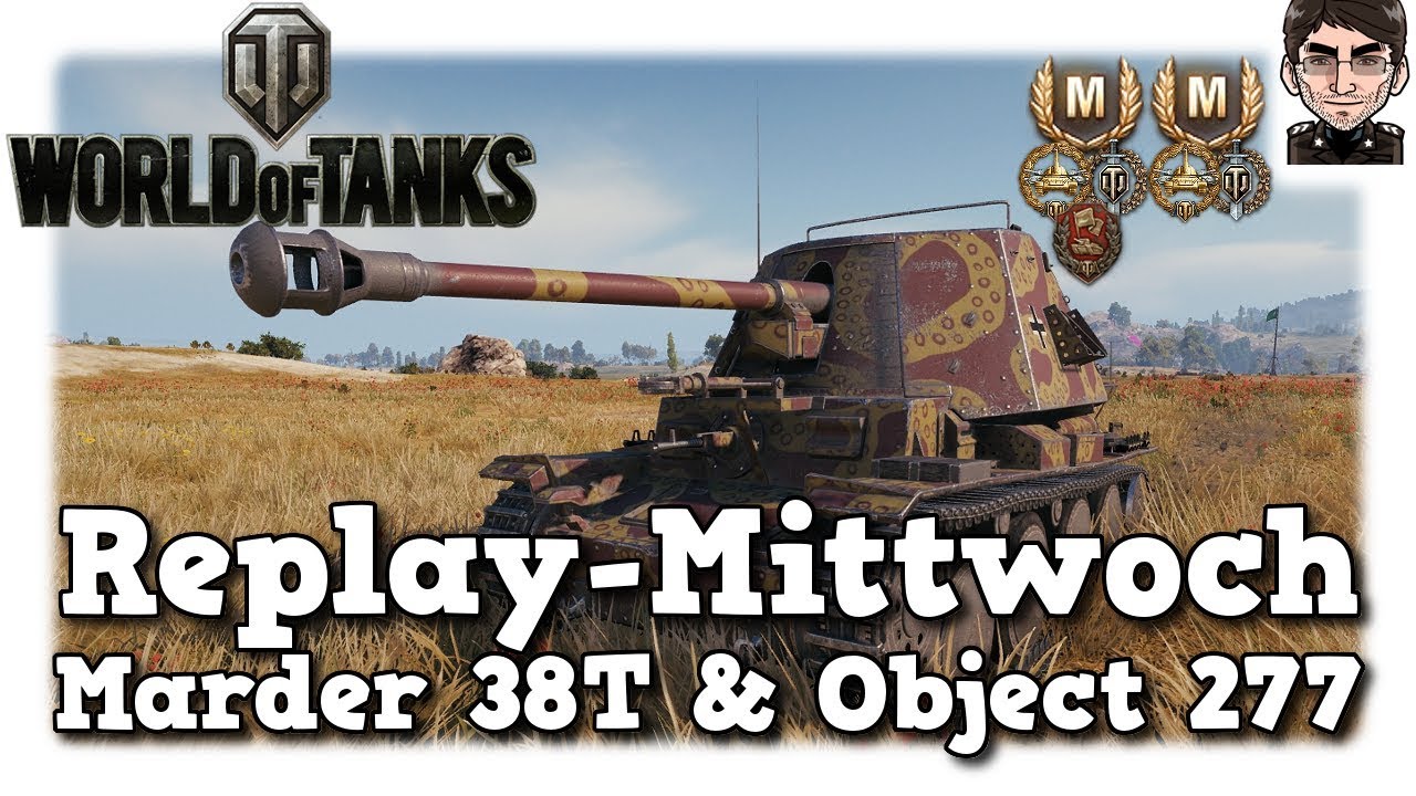 World of Tanks - Marder 38T & Object 277, groß & klein, gut gespielt [deutsch | Replay]