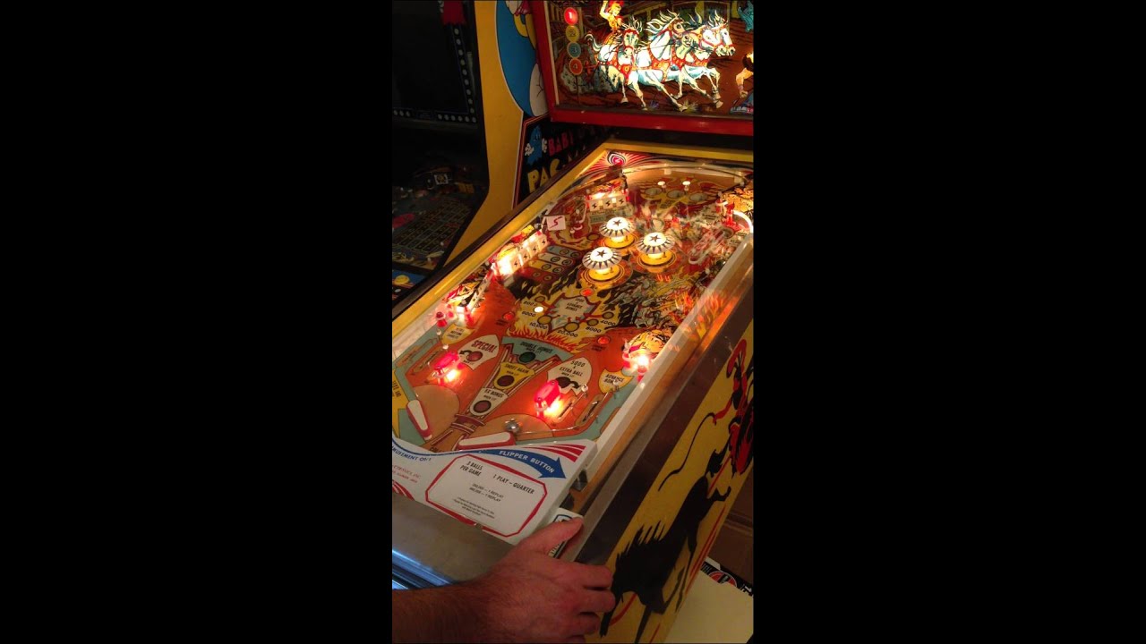Wild Fyre pinball (Stern 1978)