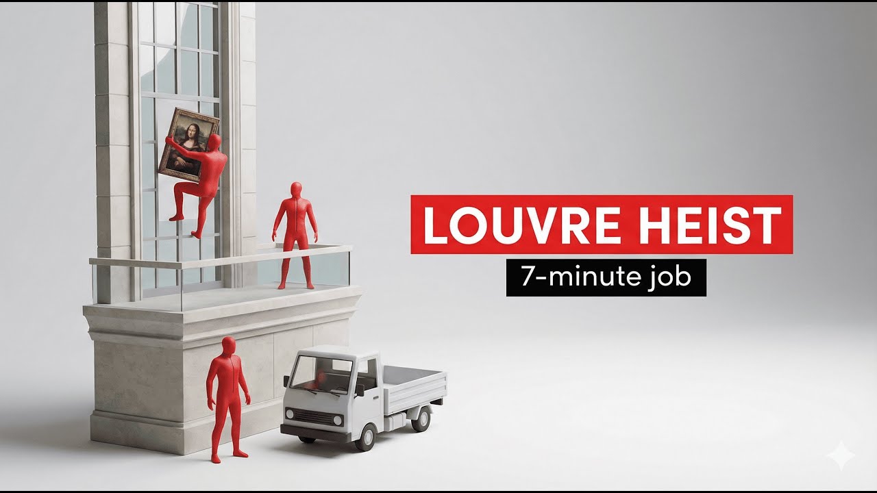 7 Minutes at the Louvre: How Amateurs Stole France's Crown Jewels