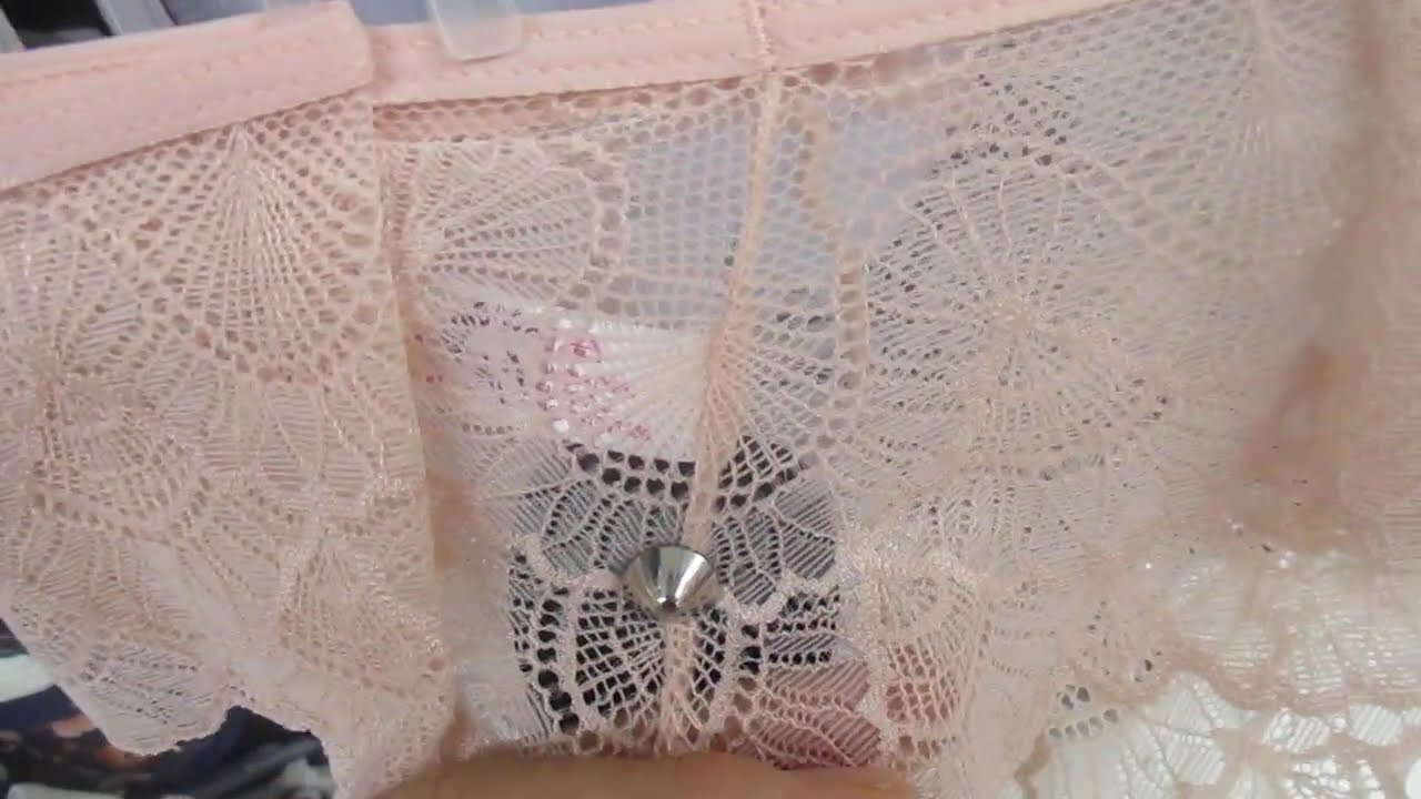 Hermoso Cachetero de Encajes Color Palo de Rosa 🩷🌷