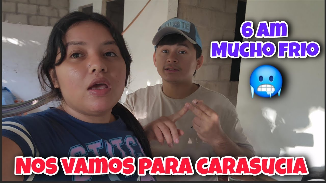 NOS DESPERTAMOS CON UN GRAN FRIO 🥶 Y NOS VAMOS PARA CARASUCIA DE COMPRAS 🛍 