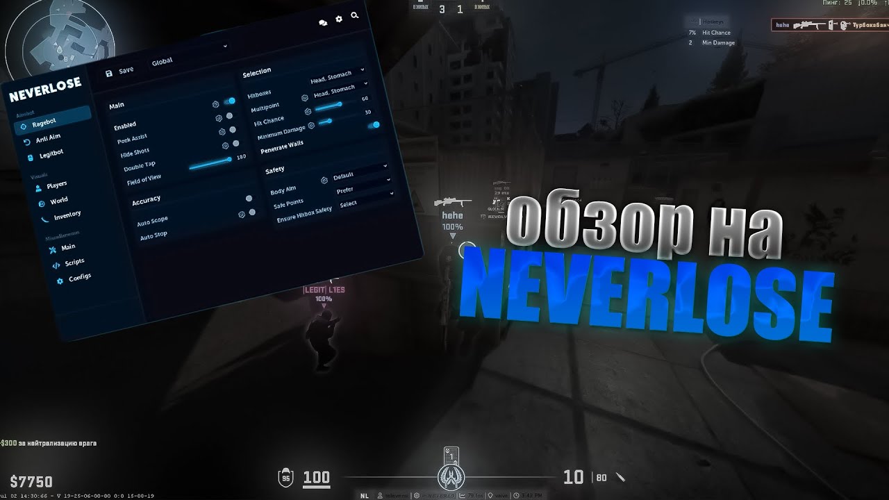 🩶САМЫЙ ПОДРОБНЫЙ ОБЗОР НА NEVERLOSE || FREE CFG || как поставить аватарку рядом с ником?  || best?