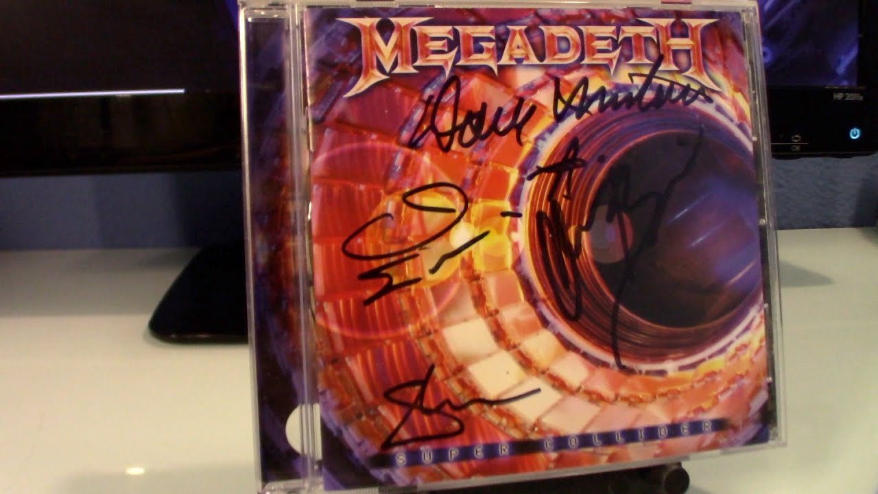 Megadeth - Super Collider / Cd Signed by Megadeth