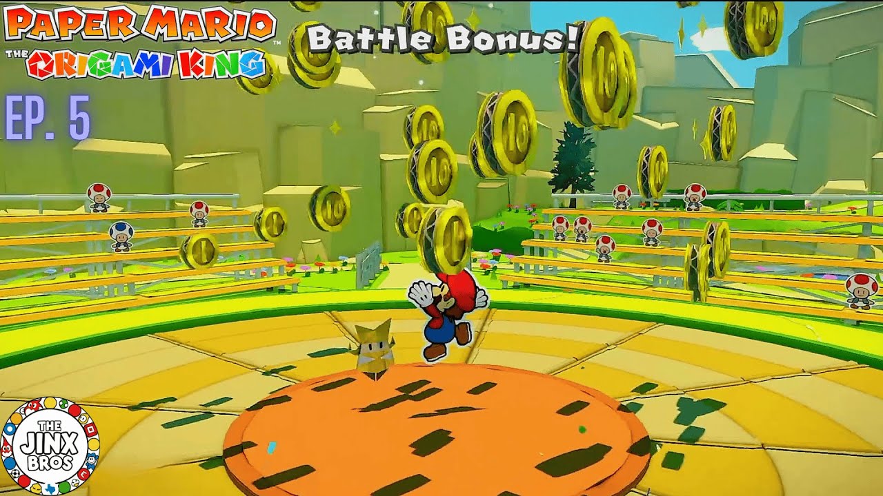 Paper Mario: The Origami King - Part 5! (Finding the Red Shell Stone)