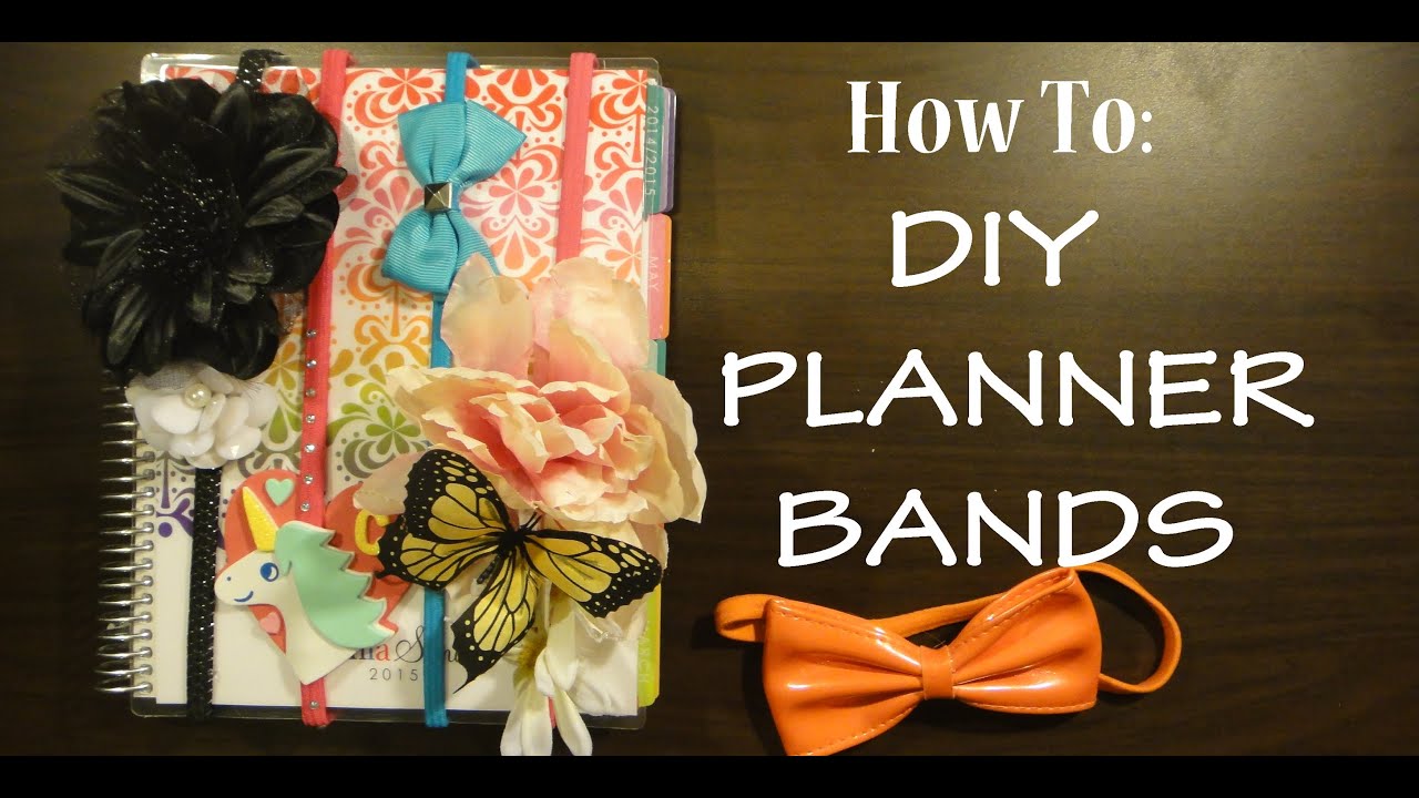 HOW TO: DIY Planner Bands