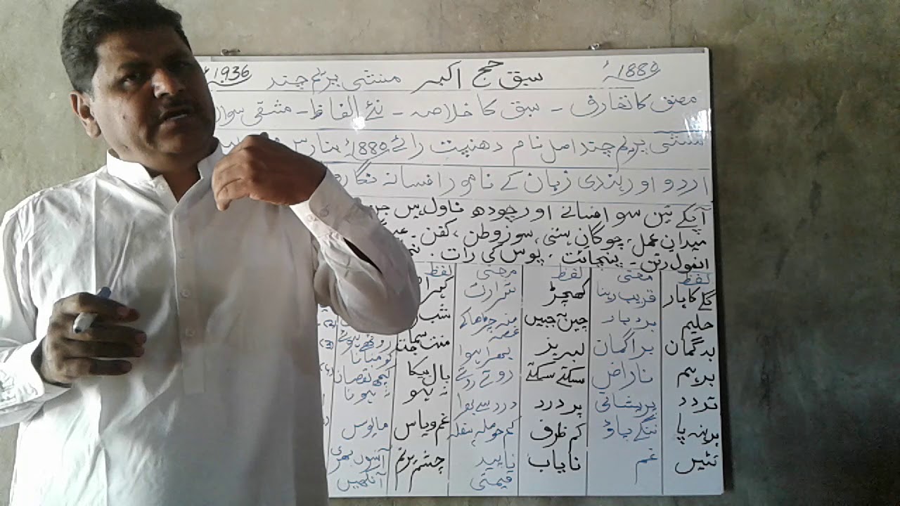 حج اکبر افسانہ منشی پریم چند ۔