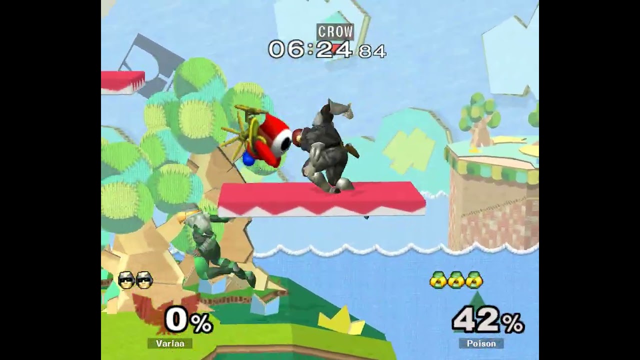 [ass] 177 - Melee Singles LR2 — Variaa ⟮Falcon, Fox⟯ vs Poison ⟮Sheik⟯