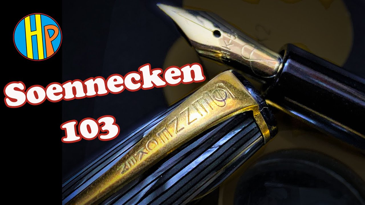 Этой Ручке 70 лет, а она как Новая - Soennecken 103