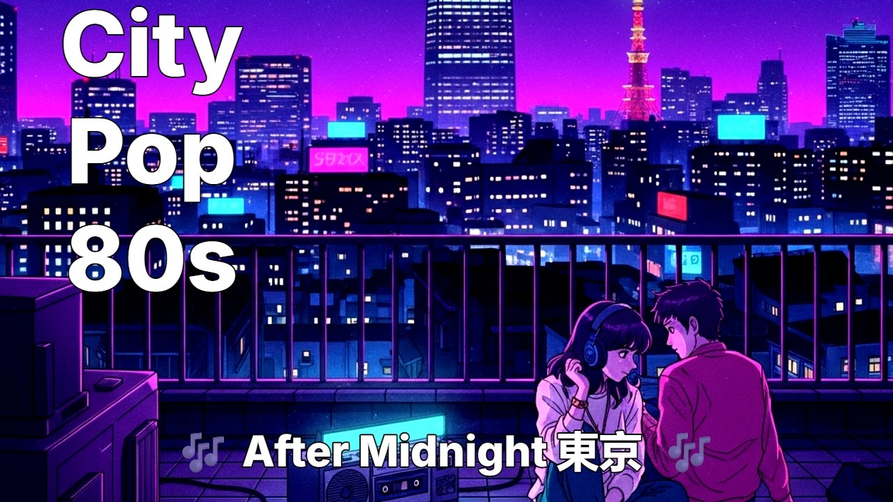 🎶 After Midnight 東京 🌌｜Deep Night City Pop 🎶