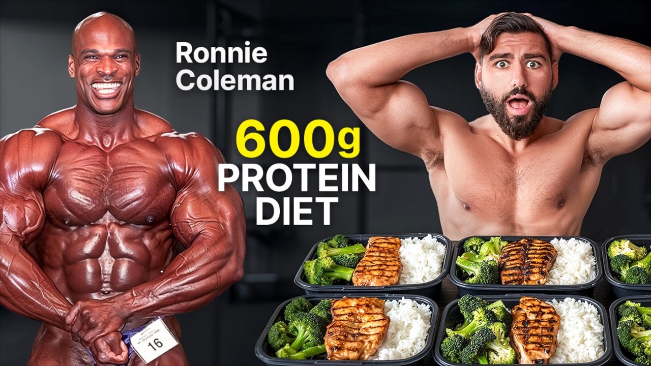 I Tried Ronnie Coleman's 600g PROTEIN DIET
