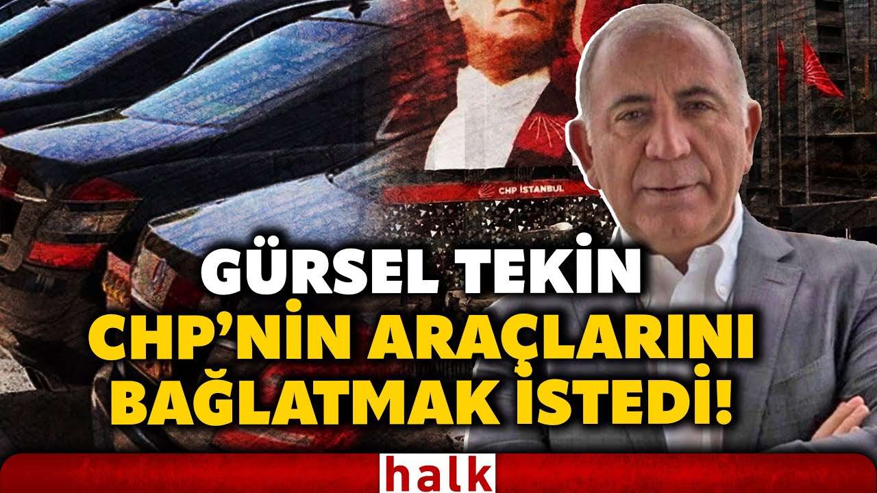 BUNU DA YAPTI! Kayyum G&uuml;rsel Tekin, CHP ara&ccedil;larını trafikten men edilmesi i&ccedil;in icra dairesine gitti!