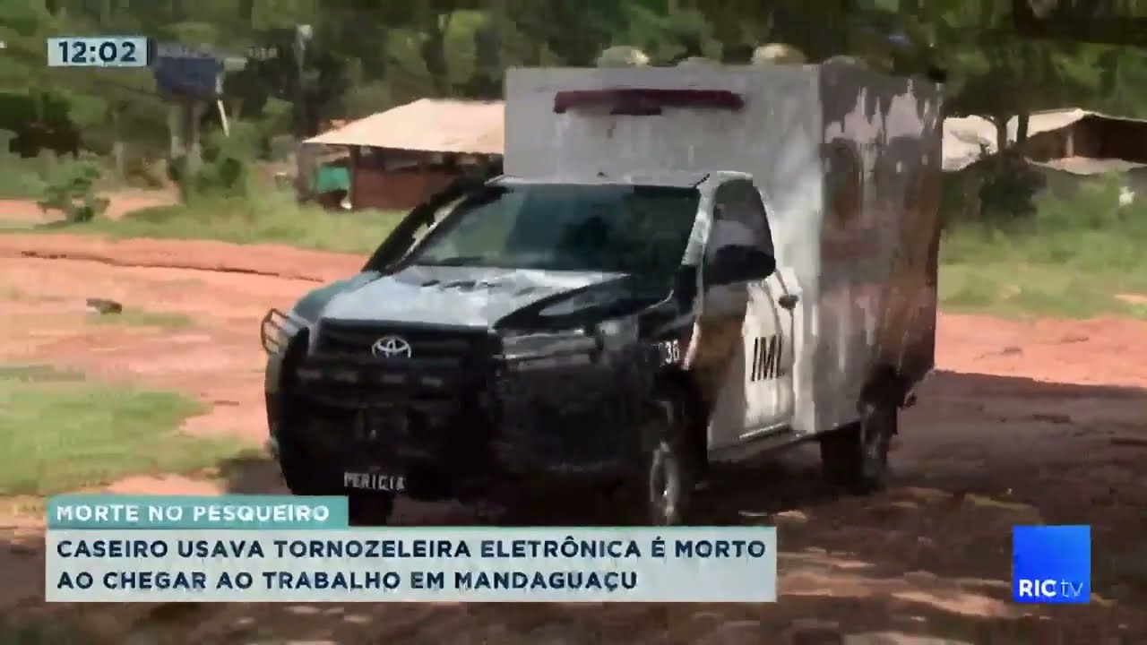 Caseiro usava tornozeleira e é morto ao chegar ao trabalho em Mandaguaçu