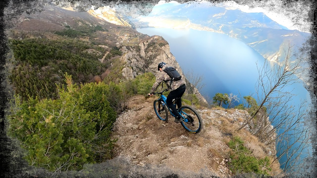 DISCESA IN CRESTA SUL LAGO DI GARDA | FIRST 2022 DESCENT | GOPRO 10-MAX