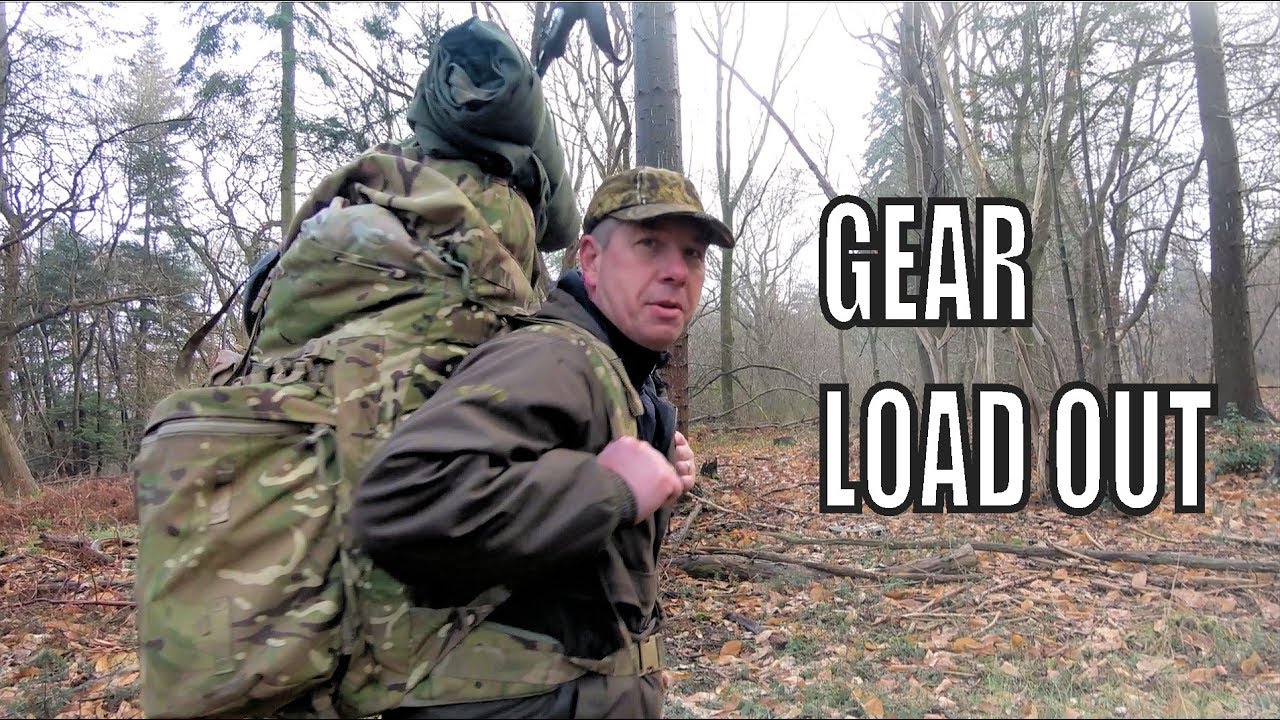 Bushcraft Winter Bag Full Kit Load Out