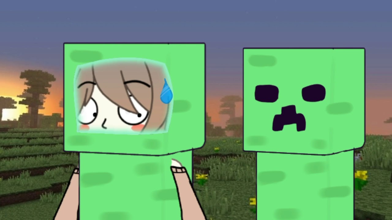 Best Minecraft memes in gacha life!