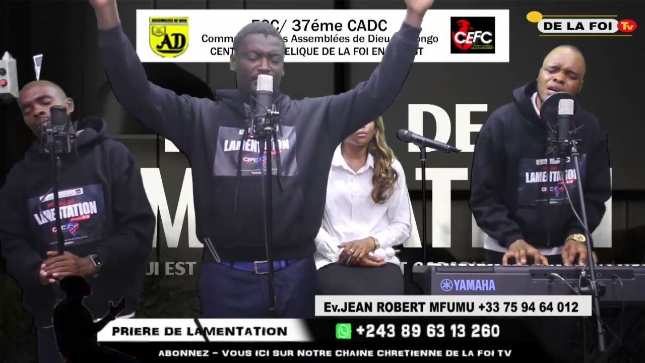 PRIERE DE LAMENTATION Mardi LE 27 01 2026