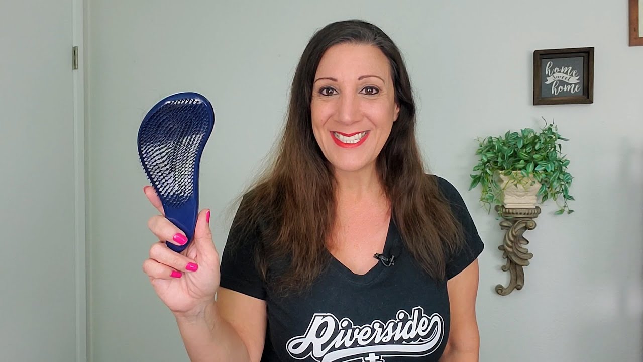 Detangling Brush For Straight Hair, Curly Hair, Wavy Hair - Wet and Dry