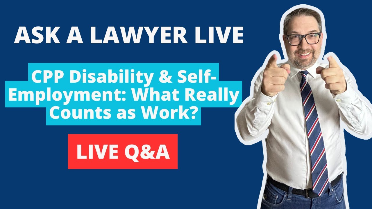 Self-Employed on CPP Disability: Can You Work Without Losing Benefits?