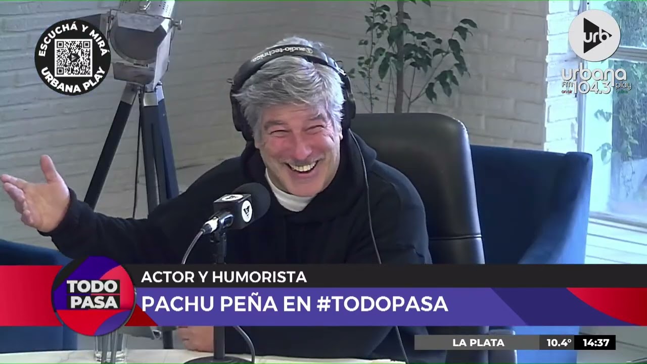 Pachu Peña: "La risa contagia, hace bien reírse" | 