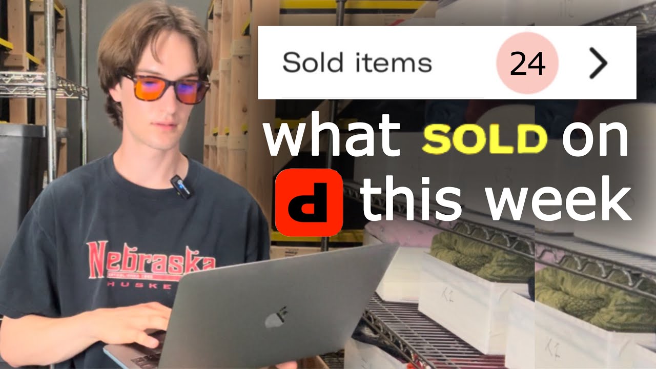 WHAT SOLD - 24 Items in 4 Days on Depop