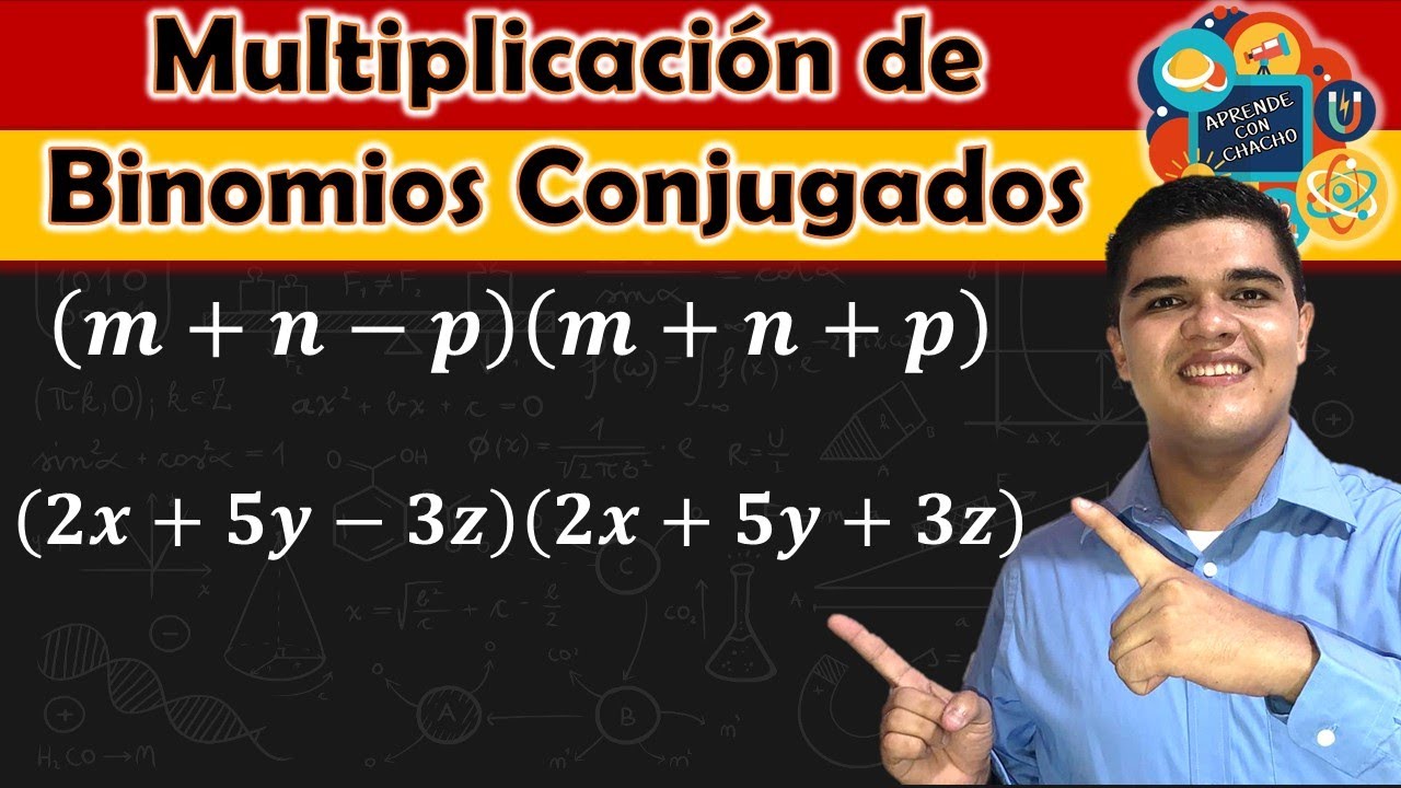 Cómo resolver productos notables binomios conjugados