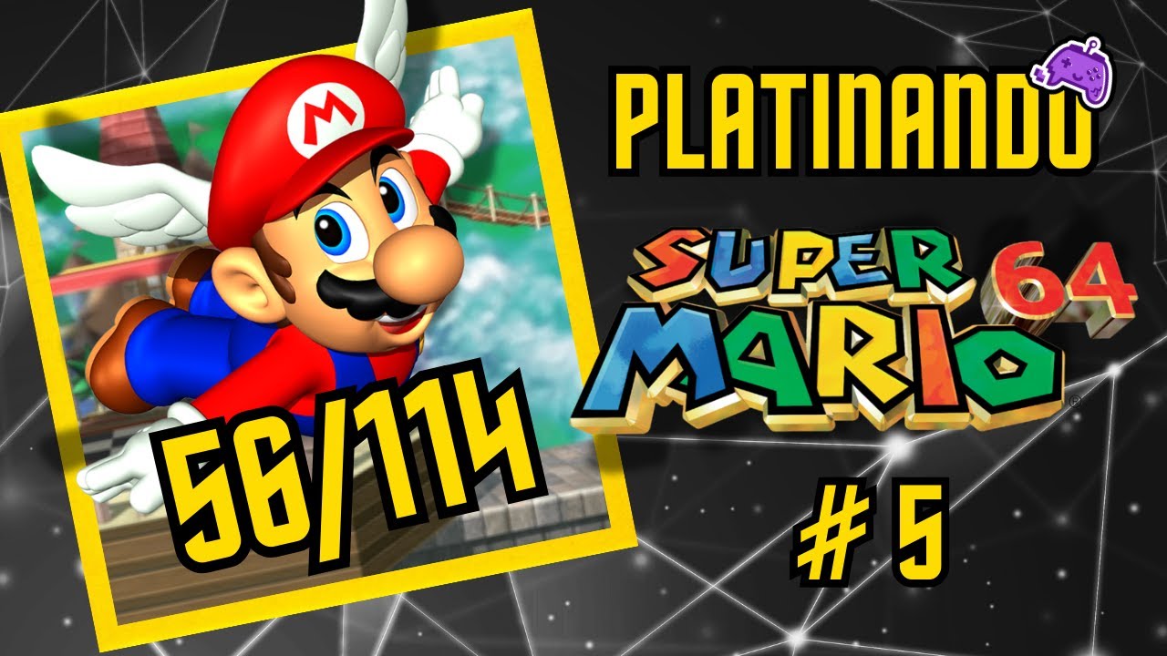 ⭐ SUPER MARIO 64 • Nostalgia, Desafio e Platina ao Vivo! (RetroAchievements)