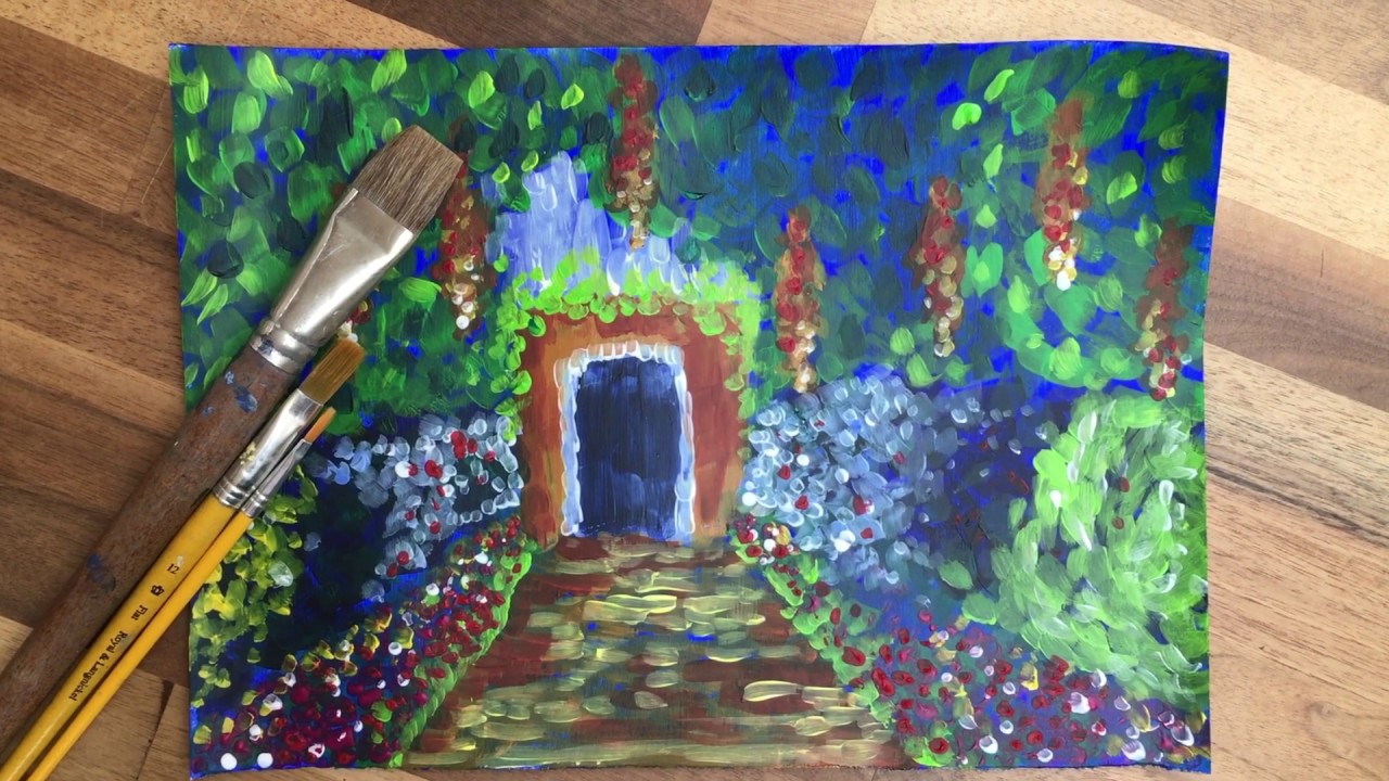 Monet for Kids - Monet's Garden