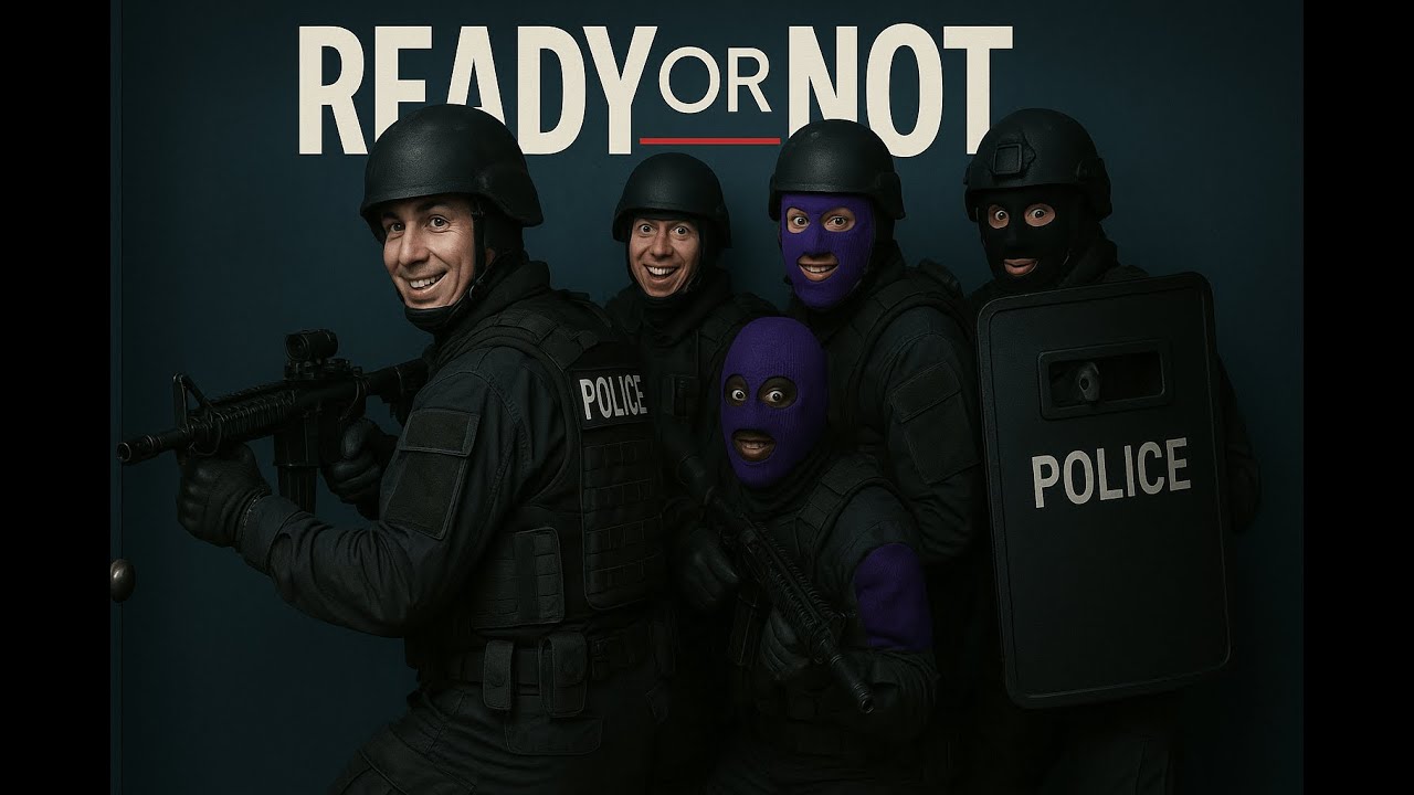 READY OR NOT | I MADE my friends play a REAL TACTICAL first-person shooter.