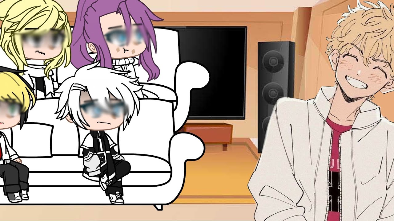 Tokyo revengers 234 chapter react to takemichi as random animation meme