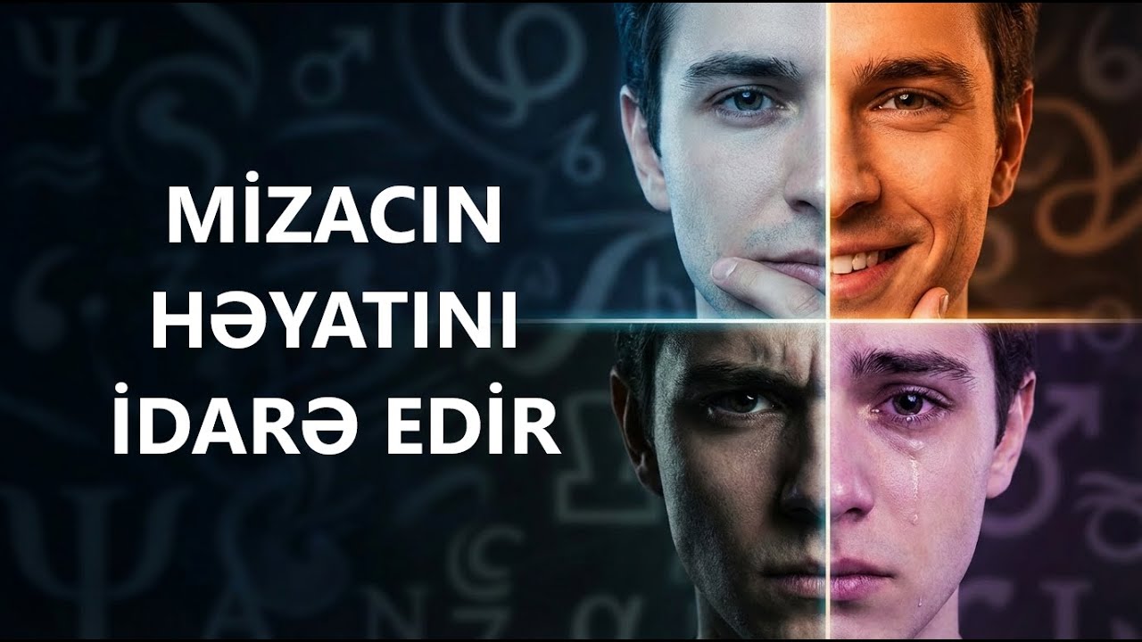 Sənin Mizacın Hansıdır? İnsan Təbiətinin Gizli Qanunları #xeyaltofiqoglu #tebabet #mizac