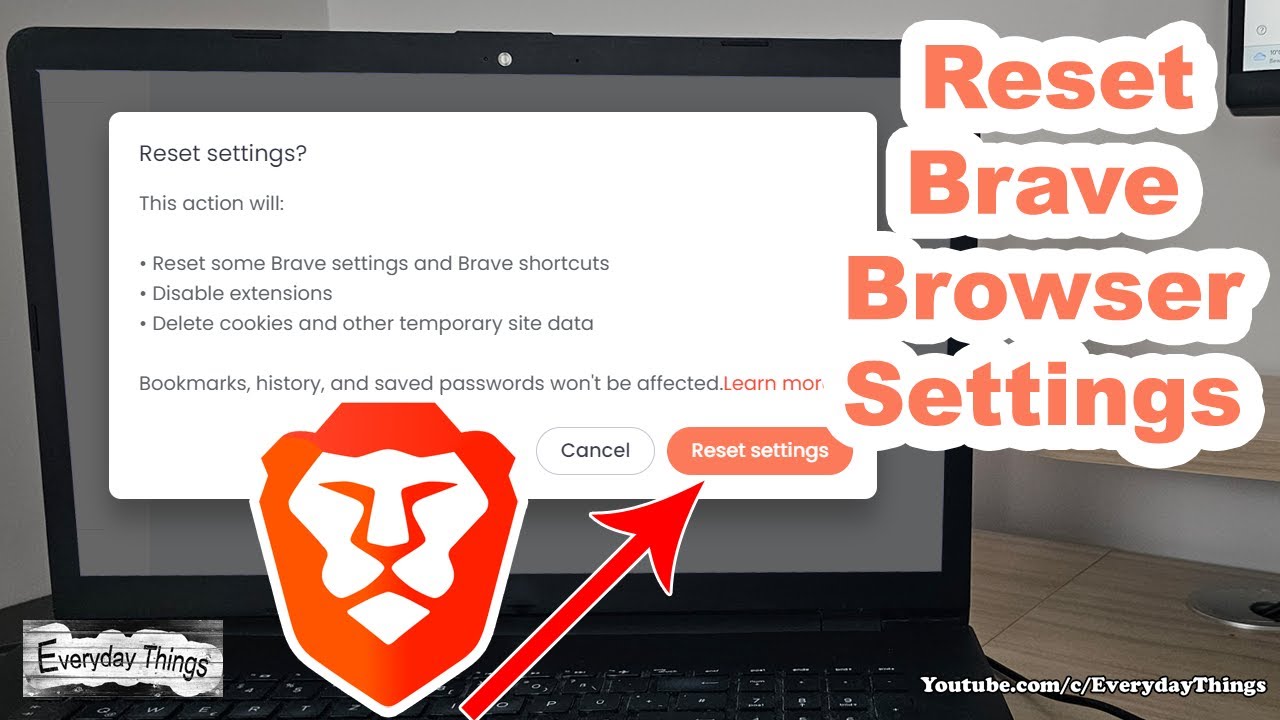How to Reset Brave Browser Settings - Easy Steps