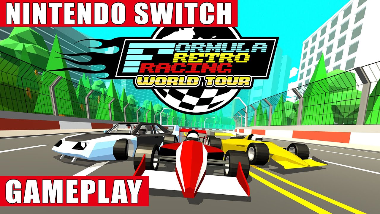 Formula Retro Racing: World Tour Nintendo Switch Gameplay