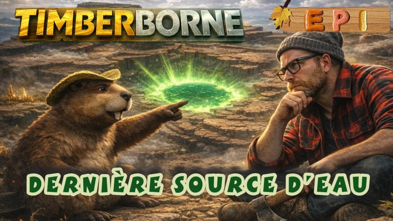 Timberborn FR 1.0 Expérimental – Oasis : Plus qu’une Source d’Eau (Ep1)