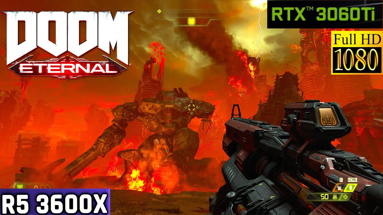 Doom Eternal - R5 3600x - 16GB RAM - RTX 3060 TI -1080p