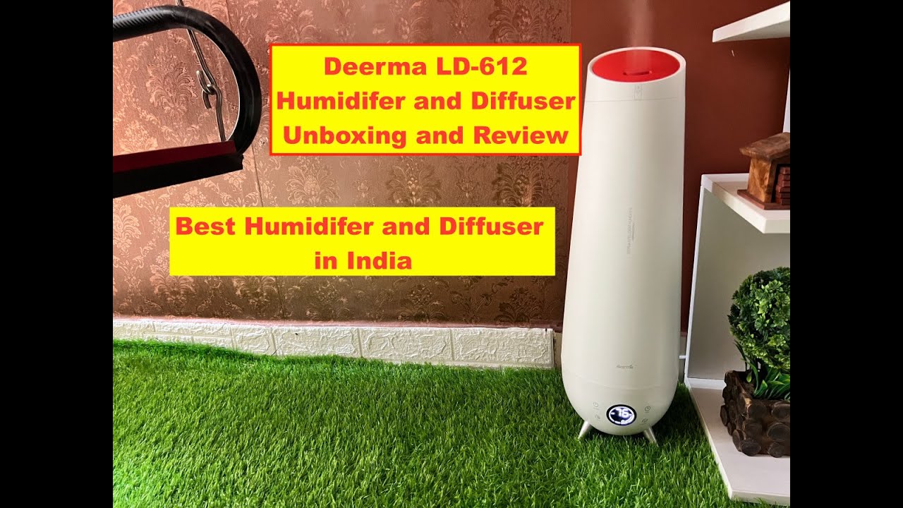 Deerma  DEM LD612 Humidifier and Diffuser Unboxing and Review