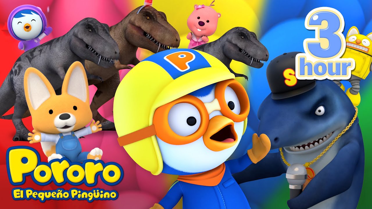 ★3 Horas★ Compilación de Música Pororo | Mejores Canciones infantiles 2023 | Póroro En español