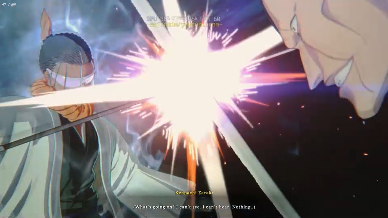 Kenpachi vs Tosen Secret Mission Boss Battle Gameplay - BLEACH Rebirth of Souls PC