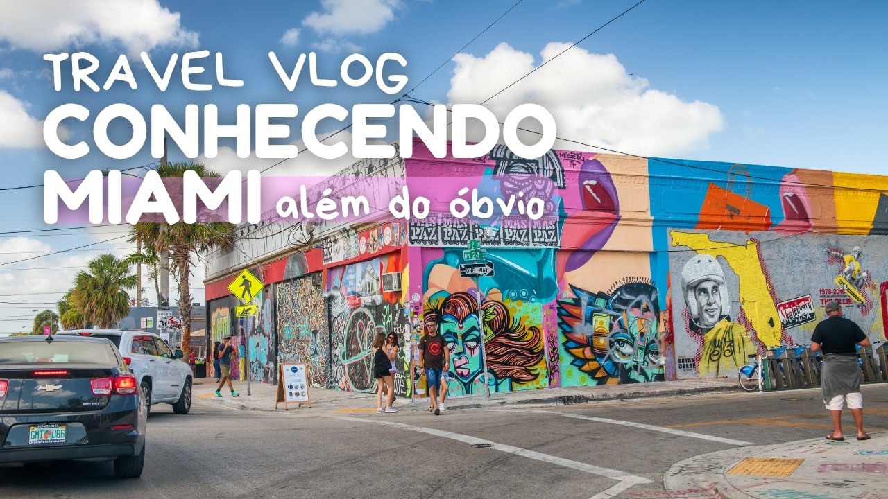 VLOG EM MIAMI 🇺🇸 | Primeiro dia explorando a cidade