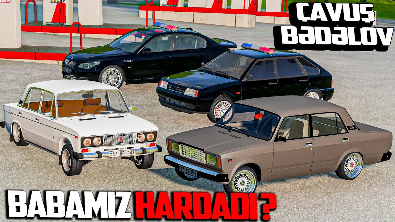 Babamız Vaz2106 İlə Nənə Tapdı 🤣 Çavuş Bədəlov Bölüm 2| Maşın Oyunları | BeamNG.Driver 