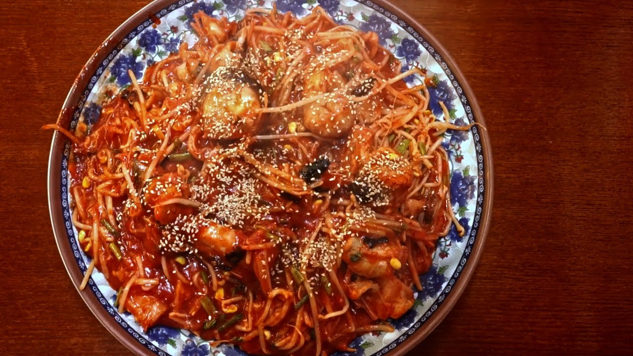 [Корейская кухня] Amazing Agujjim (Острый тушеный морской черт на пару)