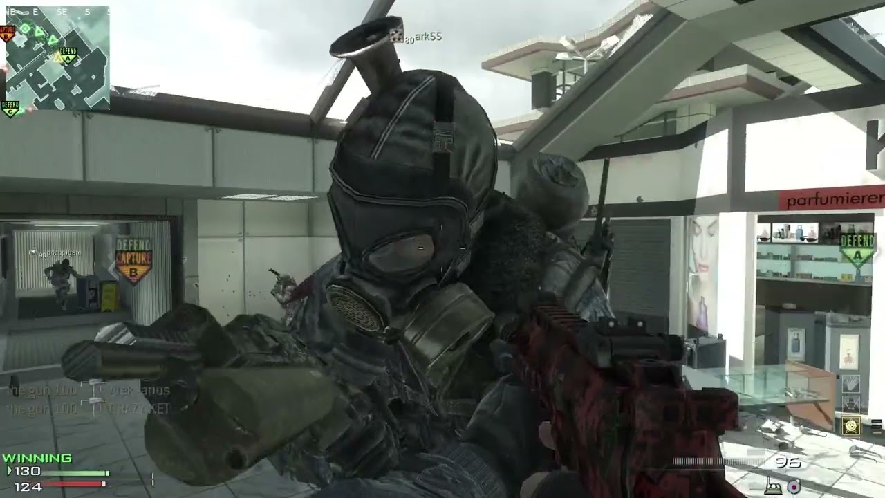 MW3 - Moab on Terminal - Teammate tries to expose me on mini radar by following me and shooting me